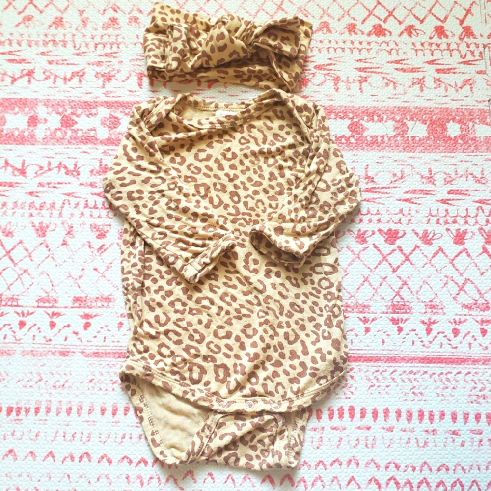 Kate Quinn 3-6 set in 🐆 print bamboo